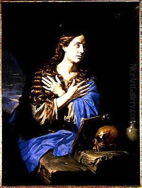 The Penitent Magdalene, 1657 Oil Painting by Philippe de Champaigne