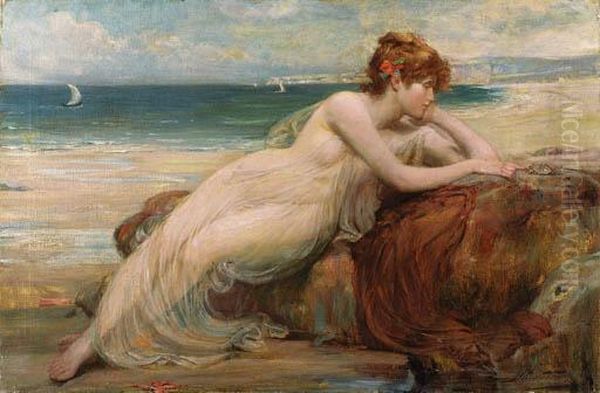 Aphrodite Oil Painting by Robert Fowler