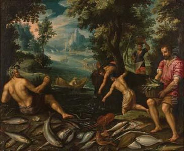 Allegoria Del Mare Oil Painting by Paolo Fiammingo