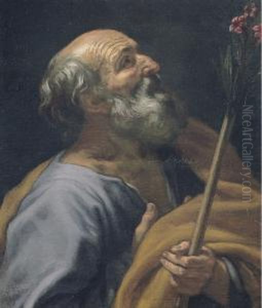 San Giuseppe Oil Painting by Baldassarre Franceschini