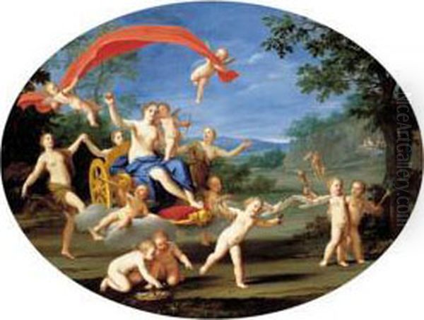 The Triumph Of Venus Oil Painting by Marcantonio Franceschini