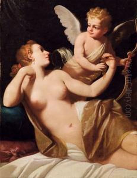 Venere Oil Painting by Marcantonio Franceschini