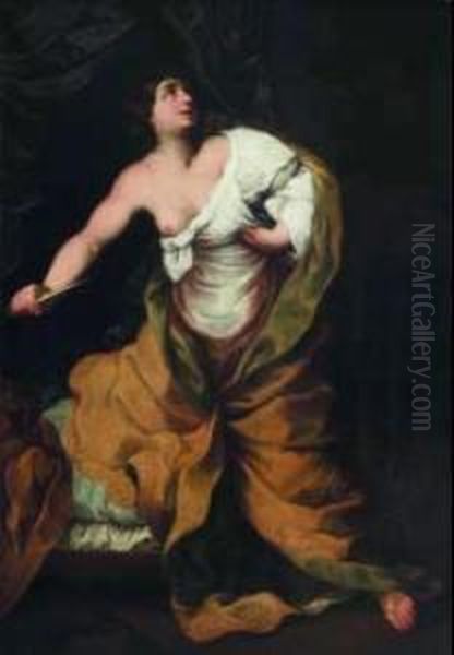 Lucrezia Oil Painting by Francesco Botti