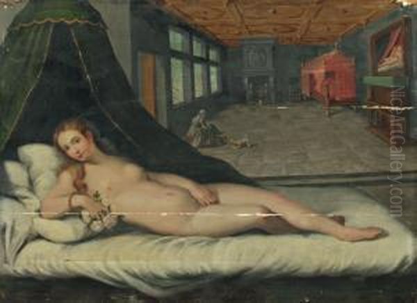 La Venus D'urbino Oil Painting by Frans Francken