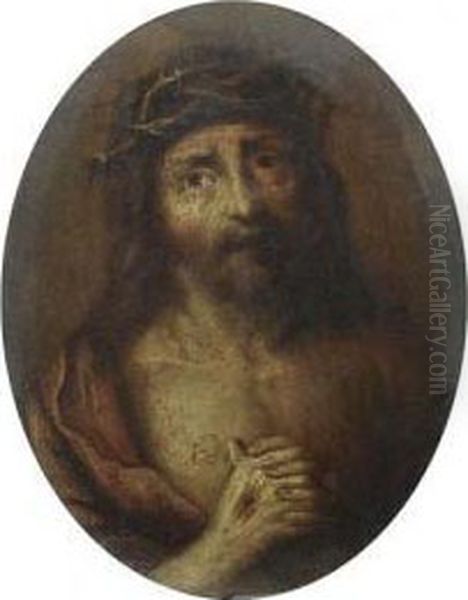 Christus. Oil Painting by Frans I Francken