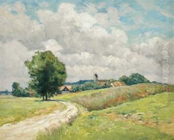 Schwuler Tag Oil Painting by Franz Frankl