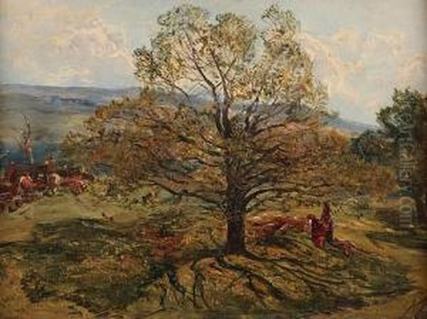 Springtime, Cumberland Oil Painting by Alexander Jnr. Fraser