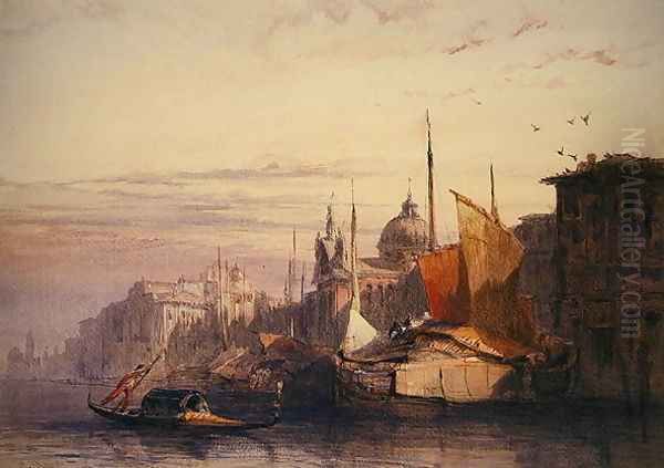 Venice Oil Painting by William Callow