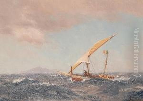 The Island Of Palma Oil Painting by John Fraser