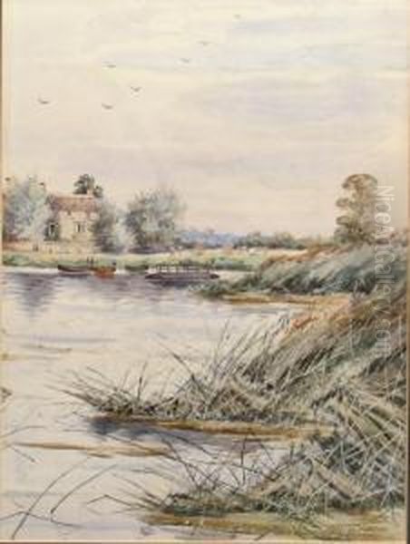 In The Isle Of Ely Oil Painting by Robert Winter Fraser