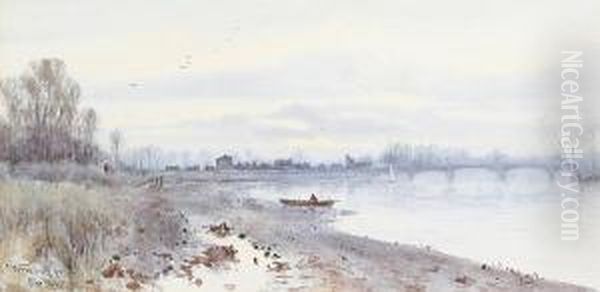 Mortlake Oil Painting by Robert Winter Fraser