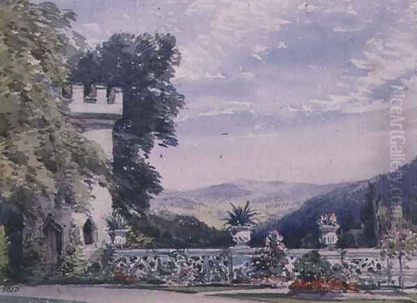 Souvenirs of Rosenau, the birthplace of HRH The Prince Consort, Husband of Queen Victoria (4) Oil Painting by William Callow