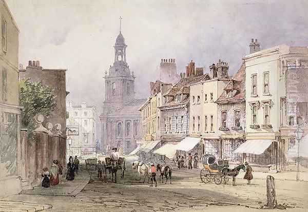 No.2351 Chester c.1853 Oil Painting by William Callow