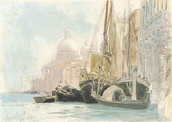 The Grand Canal, Venice 2 Oil Painting by William Callow