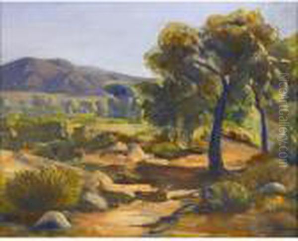 Untitled Oil Painting by Charles Arthur Fries