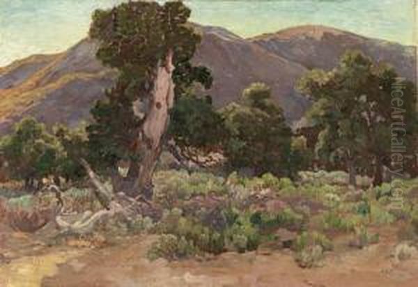 High Desert Country Oil Painting by Charles Arthur Fries