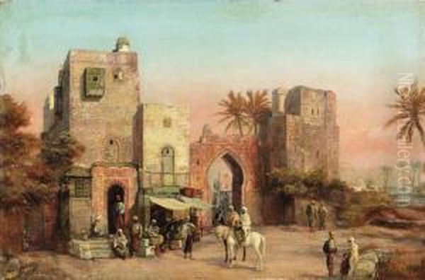 Cairo, Egypt Oil Painting by Johann Christoph Frisch