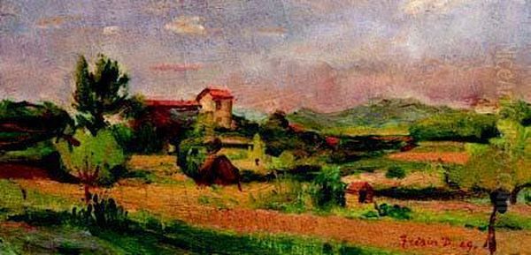 Paesaggio Oil Painting by Donato Frisia