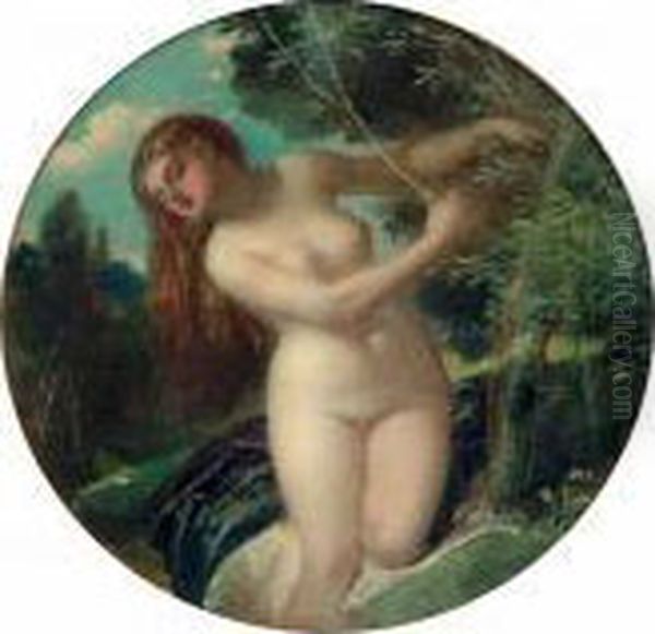 The Wood Nymph Oil Painting by William Edward Frost