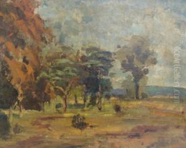 Landscape Oil Painting by Roger Eliot Fry