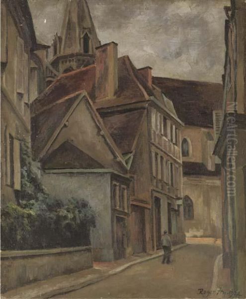 St Jacques, Dieppe Oil Painting by Roger Eliot Fry