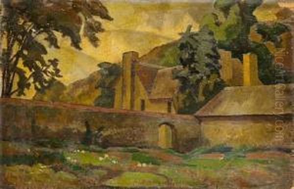 The Kitchen Garden Oil Painting by Roger Eliot Fry