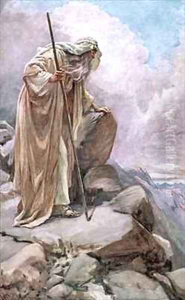 Moses on Pisgah by Harold Copping