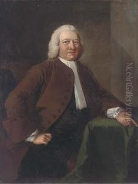 Portrait Of Benjamin Day Oil Painting by Thomas Frye