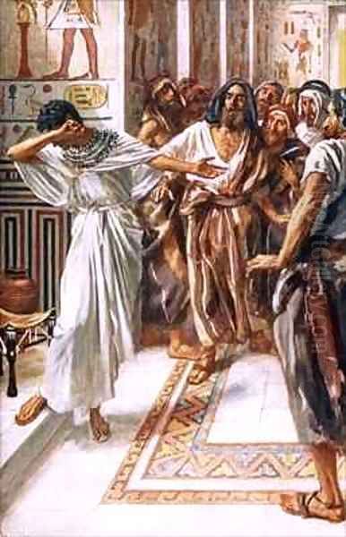 Joseph known to his brethren Oil Painting by Harold Copping