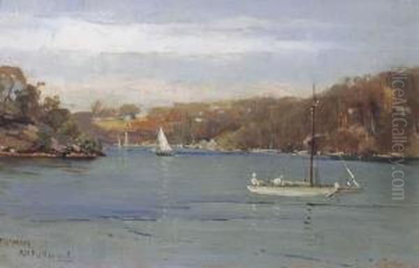 Mosman Oil Painting by Albert Henry Fullwood