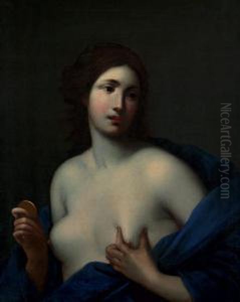 Lais (allegorie Der Kauflichen Liebe) Oil Painting by Francesco Furini