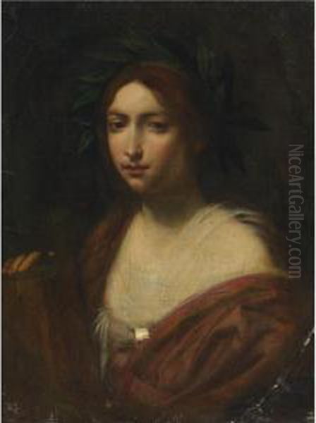 Allegory Of Poetry Oil Painting by Francesco Furini