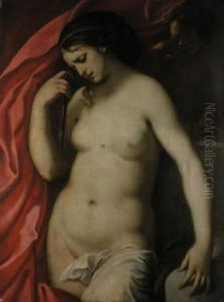 Lucretia Oil Painting by Francesco Furini