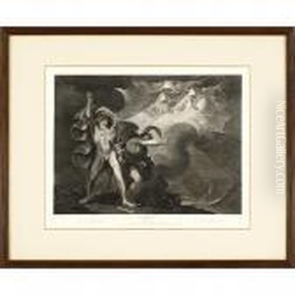 Shakespeare-macbeth Oil Painting by Johann Henry Fuseli