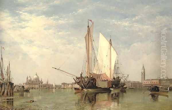 Bella Venezia Oil Painting by Edward William Cooke