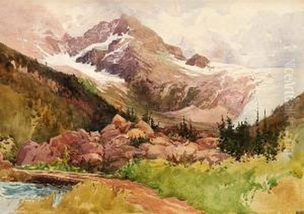 In Our Rockies Oil Painting by Robert Ford Gagen