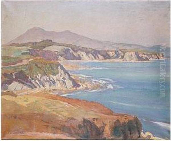 Saussey Oil Painting by Gustave Gagliardini