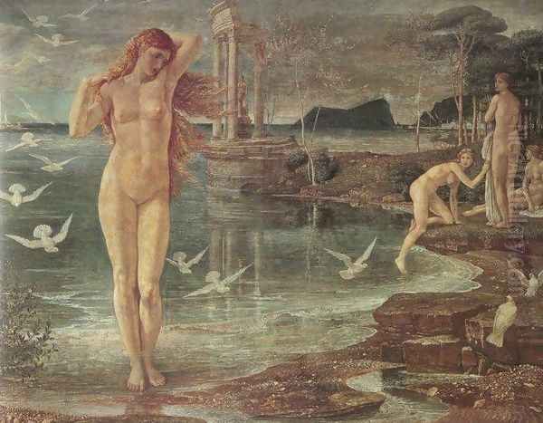 The Renaissance of Venus Oil Painting by Walter Crane