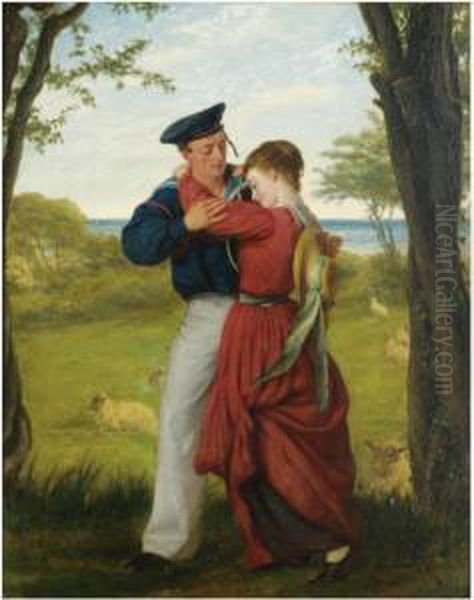 The Sailor's Farewell Oil Painting by William Gale