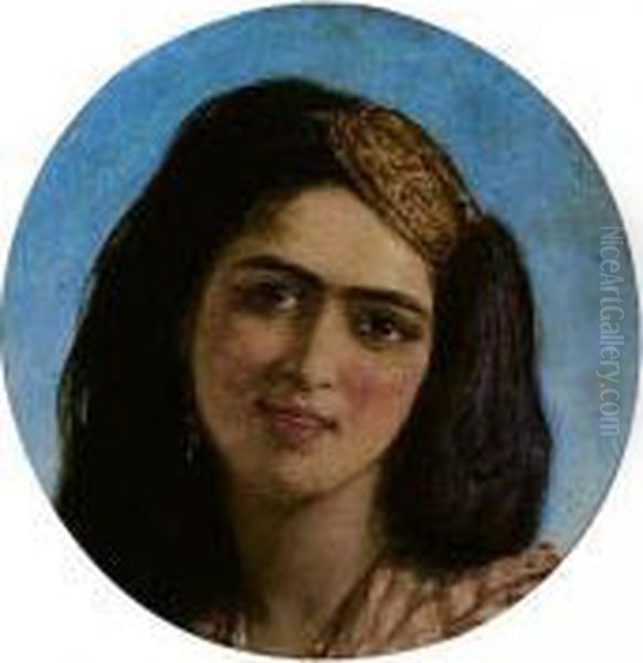 An Algerine Oil Painting by William Gale