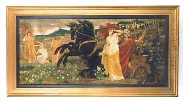 The Fate of Persephone Oil Painting by Walter Crane