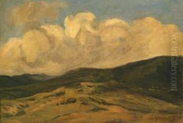 Paisaje Oil Painting by Enrique Galwey Y De Garcia