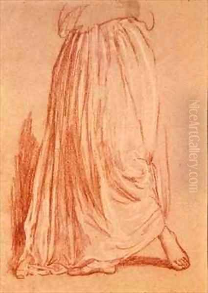 Figure Studies Oil Painting by Walter Crane