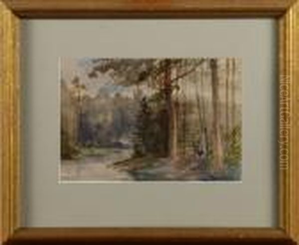 Motiv Fran Gotland Oil Painting by Anna Gardell-Ericson