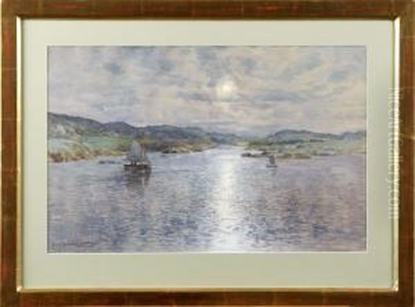 Vastkustmotiv. Oil Painting by Anna Gardell-Ericson