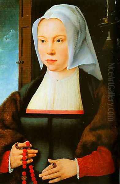 Portrait of a Woman Oil Painting by Joos Van Cleve