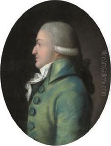 Portrait Of A Man In Formal Dress Oil Painting by Daniel Gardner