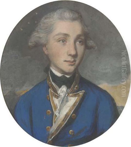 Portrait Of Admiral Sir William Sidney Smith Oil Painting by Daniel Gardner