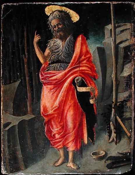 dt. John the Baptist Oil Painting by Louis Carrogis Carmontelle