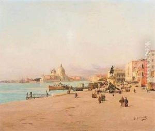 Venise Oil Painting by Joseph Garibaldi